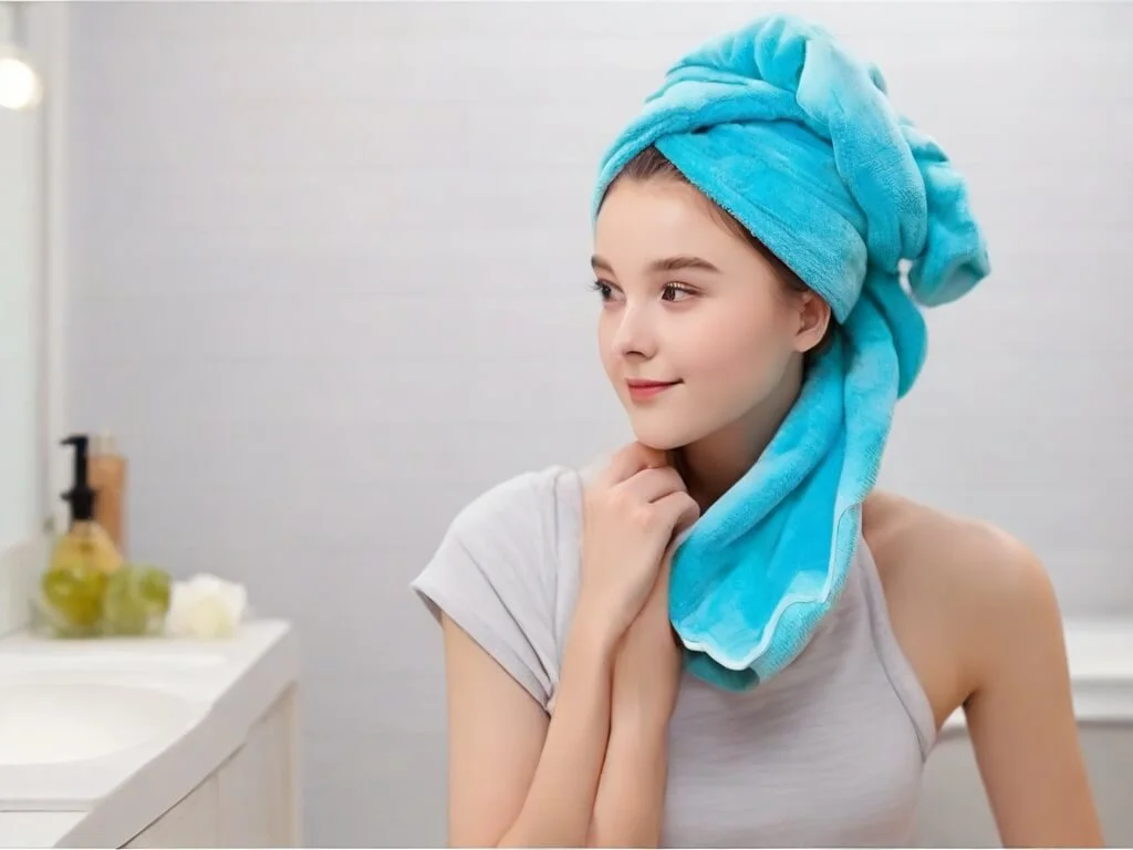 microfiber hair towels