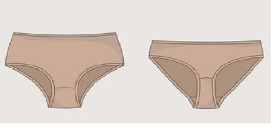 style and types of women's underwear